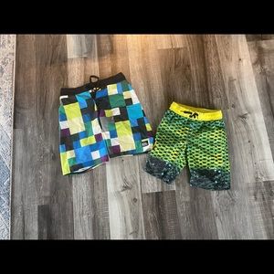 Quicksilver & Wave Zone boys swim shorts